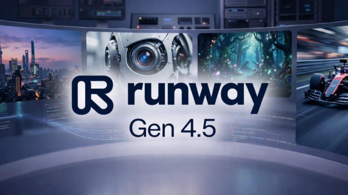 Runway Gen-4.5: أقوى نموذج توليد فيديو في العالم يرفع مستوى الإنتاج السينمائي بالذكاء الاصطناعي