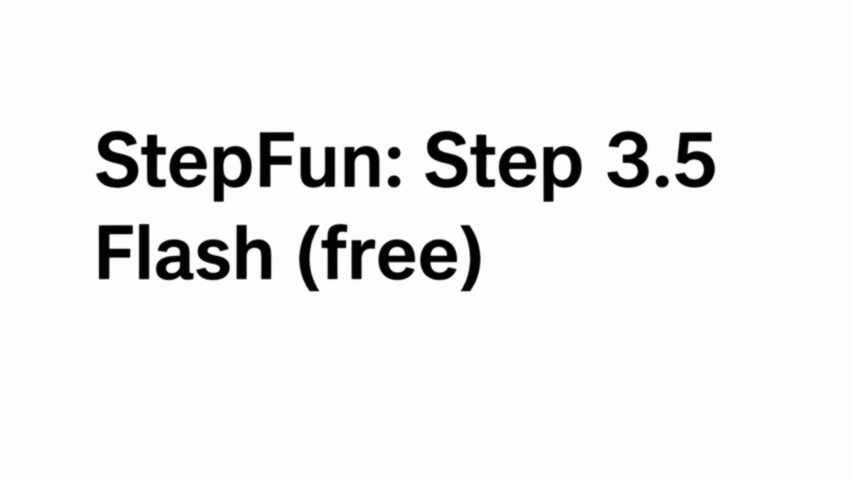 Step 3.5 Flash من Stepfun: النموذج الصيني السريع الذي يتحدى النماذج الغربية بكفاءة غير مسبوقة