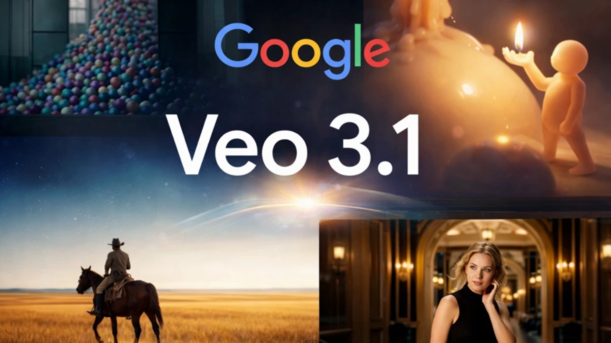 Veo 3.1 من Google: نموذج توليد الفيديو الذي يضرب بالواقعية الفيزيائية والسينمائية